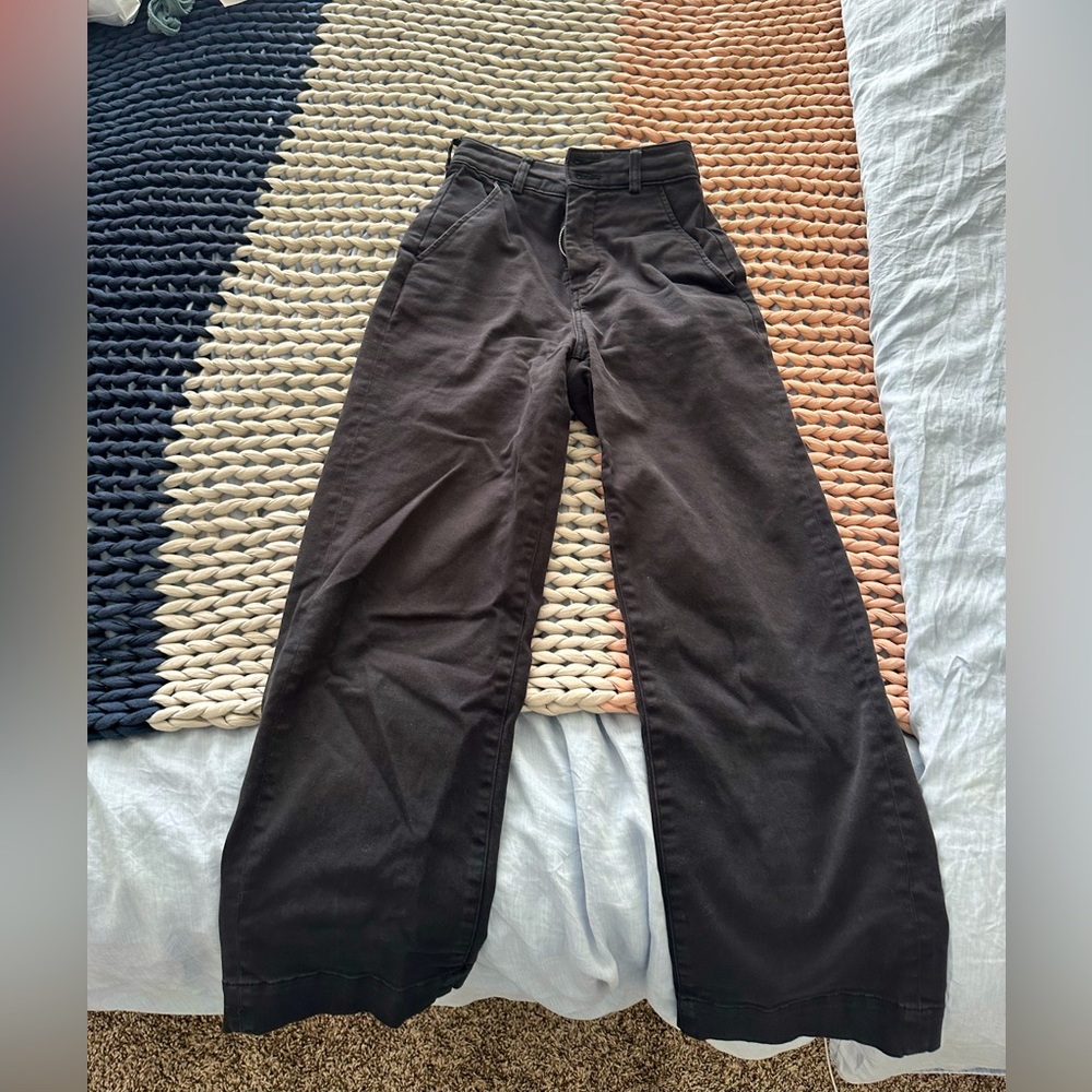 Everlane The Organic Wide-Leg Pant